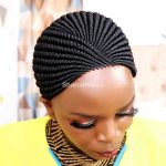 Short Back cornrows Braided Wig BNJ004 BNJ002