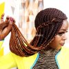 Long Back cornrows Braided Wig BNJ003