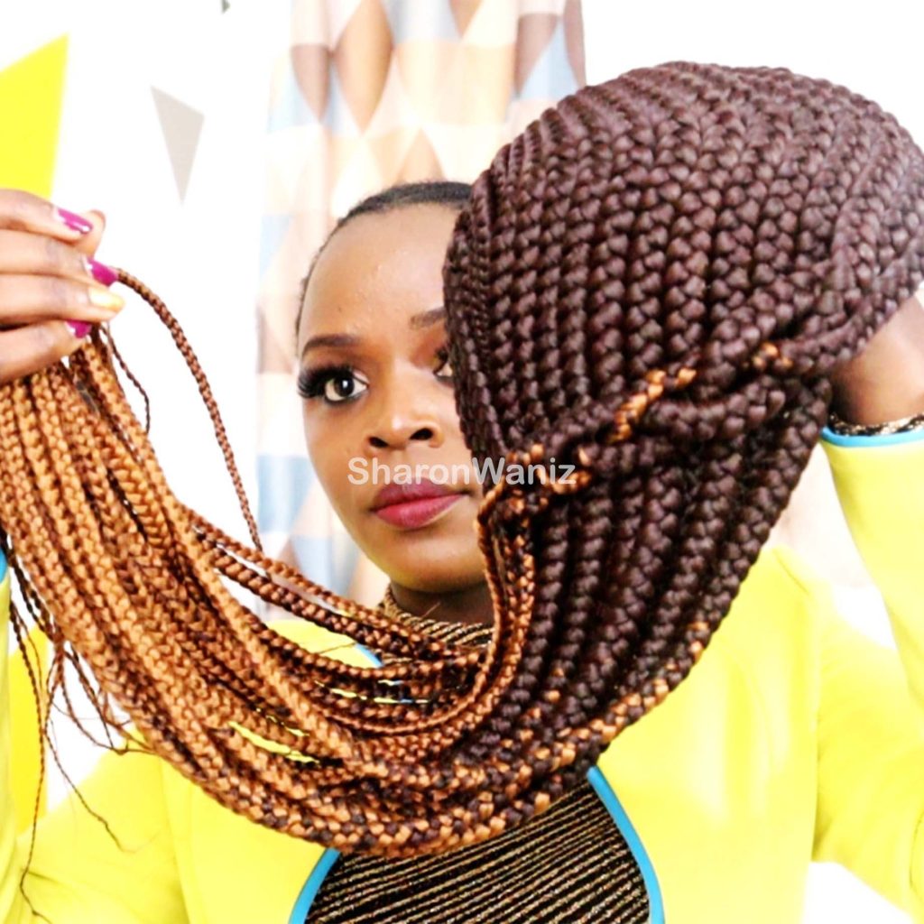 Long Back cornrows Braided Wig BNJ003 - Image 4
