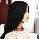 Short Shoulder Length Twist Wig TGR002