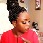 Long Ponytail Braided Wig BGN059 Nf - Image 2