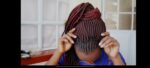Long Ponytail Braided Wig BGN059 Nf - Image 3