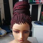 Long Ponytail Braided Wig BGN059 Nf - Image 10