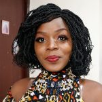 Short Kinky Twisted Wig black TW004 - Image 6
