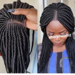 Lace Closure Box Braids Wig