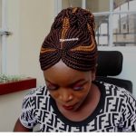 updo Ponytail color 33 and 30 BCA019
