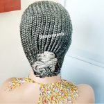 Short Back cornrows Braided Wig BNJ002 1/grey - Image 5