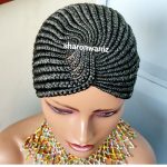 Short Back cornrows Braided Wig BNJ002 1/grey - Image 10