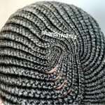 Short Back cornrows Braided Wig BNJ002 1/grey - Image 14