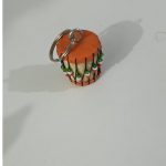Drum Handmade Key Chain EZ023