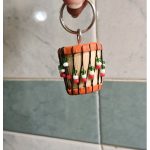Drum Handmade Key Chain EZ023 - Image 3