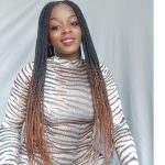 28' Lace Closure Box Braids Wig 1 and 30 - Image 15