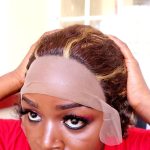 Short Curly Frontal Waterwave Wig W001175 Colour 4/27 - Image 13