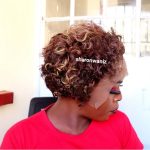 Short Curly Frontal Waterwave Wig W001175 Colour 4/27 - Image 8