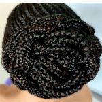 Side Ponytail Bun Braided Wig BNJ0567 colour 133 - Image 12