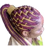 Mkeka Long Ponytail Braided Wig Colour 900 & 27 BCA057