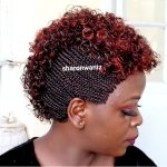 Mohawk  curly cornrows  Braided Wig CCA001