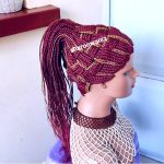 Mkeka Long Ponytail Braided Wig Colour 900 & 27 BCA057 - Image 4