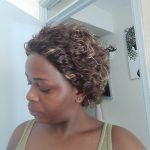 Short Curly Frontal Waterwave Wig W001175 Colour 4/27 - Image 10