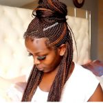 Full lace cap Sewing  Braided Wig bnj83193 colour33 and 30