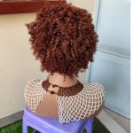 Front Braided Back Curly Color black & 350 CGN - Image 2