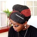 Side braids with Back Twist Braided Wig BCA022 350 and black - Image 13
