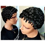 Small Pineapple Coil Braided Wig CGN07353