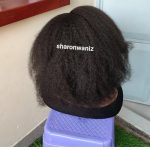 Kinky 4c T-Part  Wig for Women Natural colour. DAA001 - Image 6