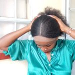 Kinky 4c T-Part  Wig for Women Natural colour. DAA001 - Image 4
