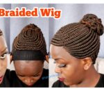 Updo Fringe Short Ponytail Braided Wig BGN034 colour 230 No Babyhair - Image 10