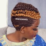 Up big Coil Braided Mohawk BGN05936 colour 33 and 30