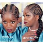 Full Lace LOVE Braided Backconrow Wig BJM028 BJM4 - Image 2