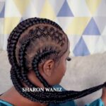 Full Lace LOVE Braided Backconrow Wig BJM028 BJM4 - Image 3