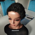 Short curly kinky Afro Wig For Black Women RC002 Wigs - Image 3