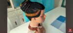 Updo Fringe Short Ponytail Braided Wig highlight 30 - Image 6