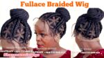 FULL LACE TRIANGLE UPDO BOX BRAIDED WIG Lace braided wig.Lace Wig Install ft Sharonwanizwigs BJM028 BJM4