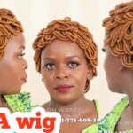 SPIRAL BRAIDED WIG No Frontal No Lace Colour 30  Wig BMN001 ft Sharonwanizwigs