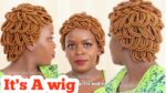 SPIRAL BRAIDED WIG No Frontal No Lace Colour 30  Wig BMN001 ft Sharonwanizwigs