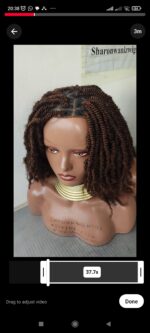 shoulder length Colour 230 spring twist