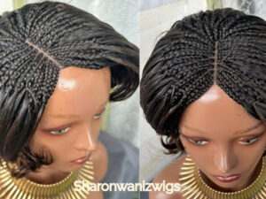 Side Mid Part Bob Wigs Glueless as Well and Unique