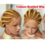 Fullace Backconrow Braided wig big Small conrow