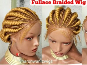 Fullace Backconrow Braided wig big Small conrow