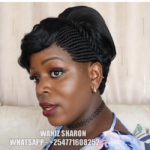 BS002 Beehive black braided body wave short weave - Image 2