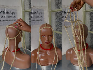 BRAIDED HAIR ACCESSORY Perfect for festivals, photoshoots, parties, and everyday fashion.