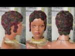 Ready to wear Multicolored Koroba Braided Wig .So Beautiful and Unique